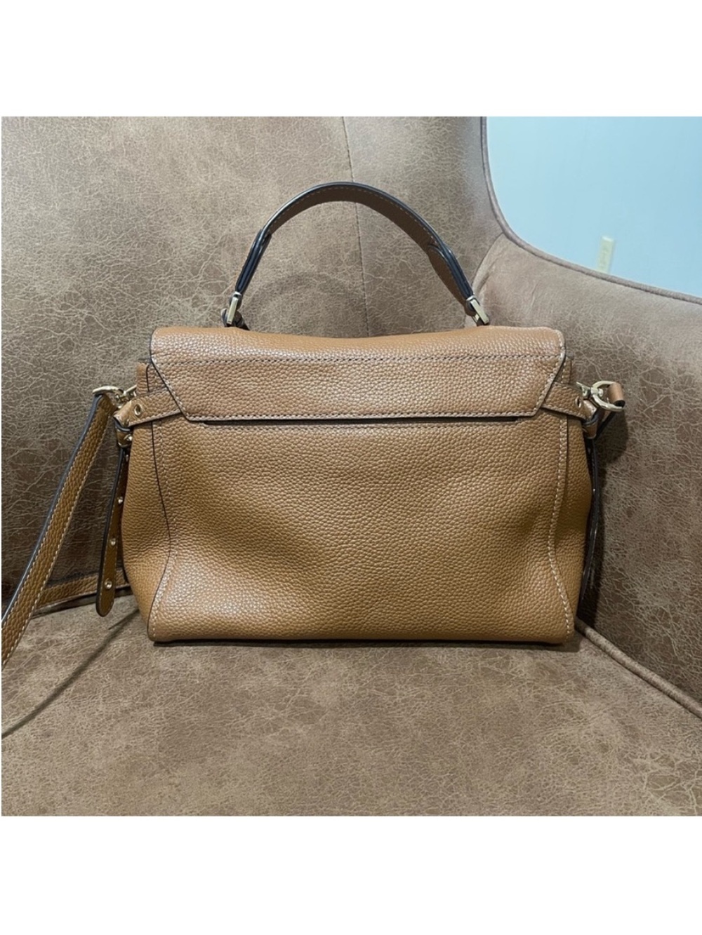 🧸Michael Kors Pebbled Leather Satchel - Picture 2 of 9